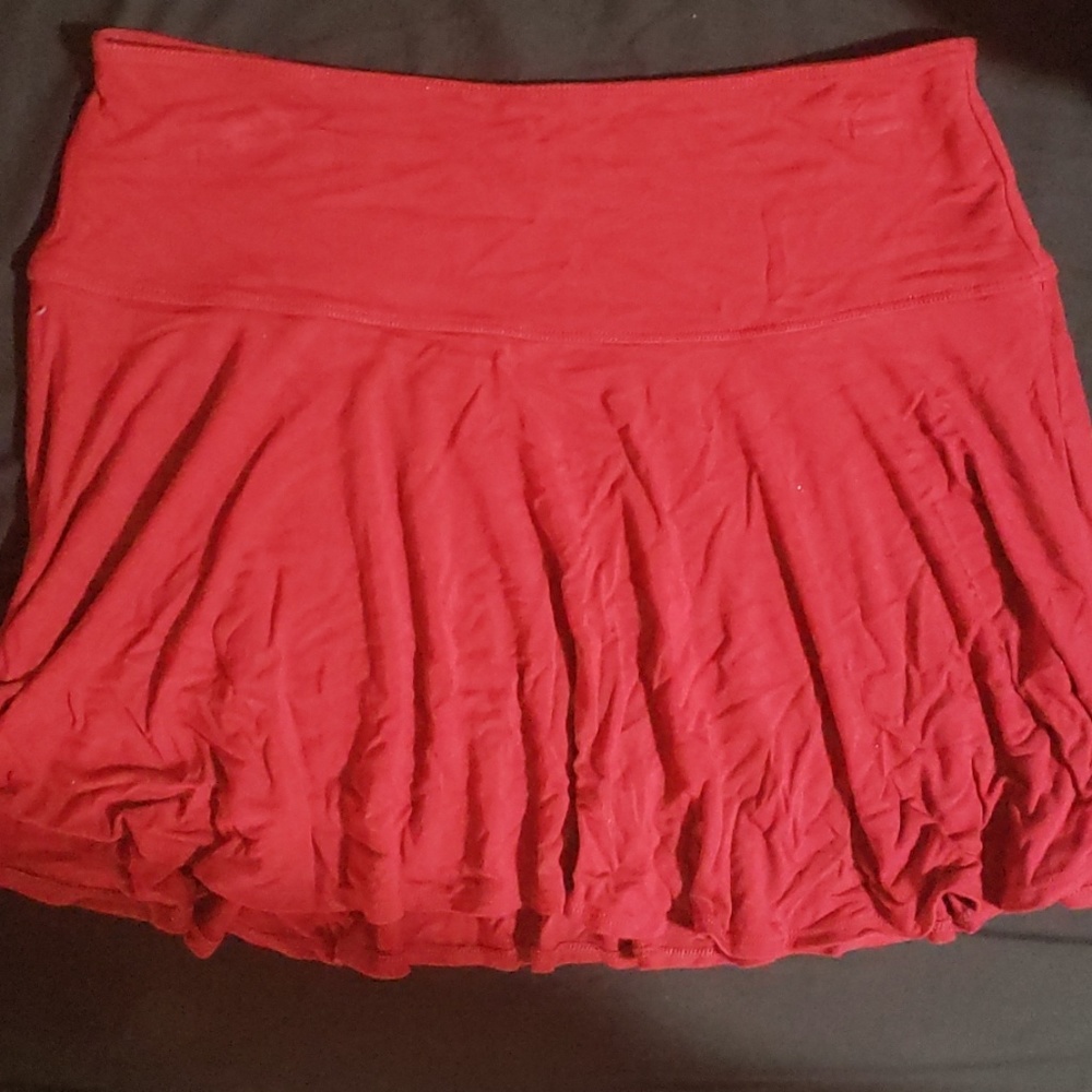 Hollister Red Skirt